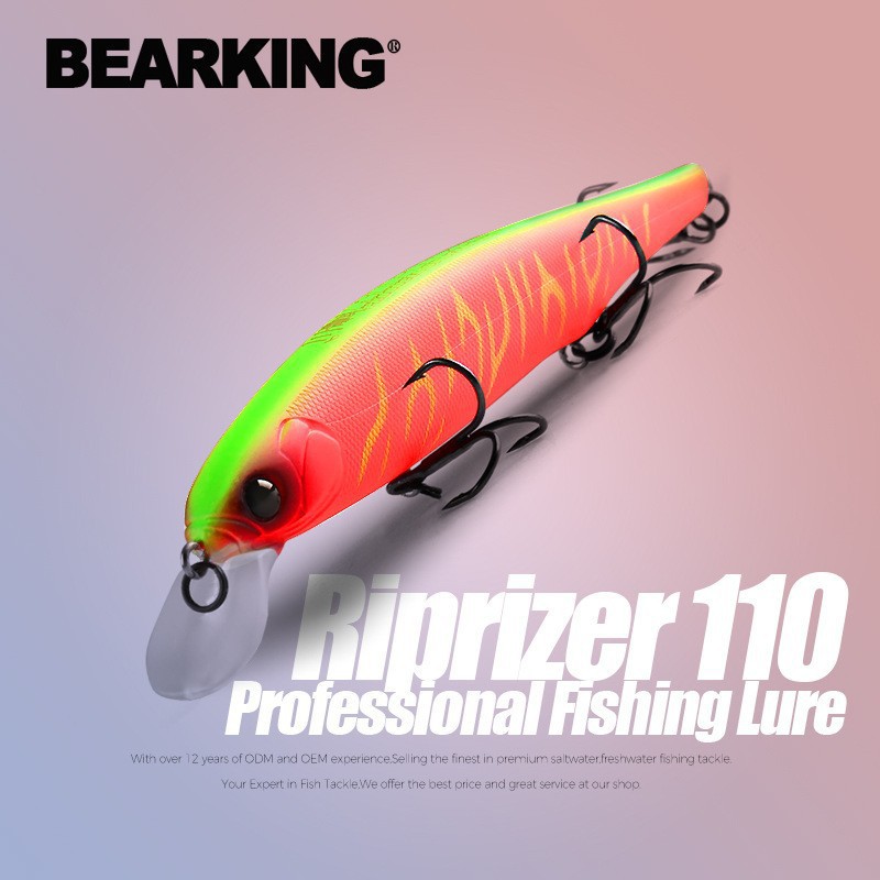 Fishing Lure Crankbait - BEARKING Melhor Preço Riprizer 110 Jerking