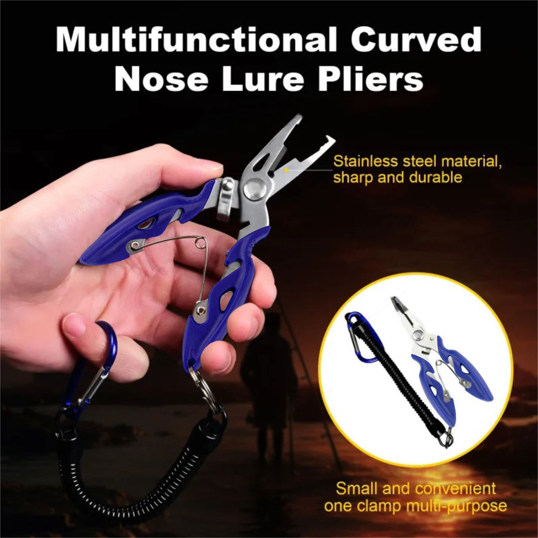 Fishing Lure Making Kit - Multifuncional Curvo Boca Estrada Sub Alicate,
