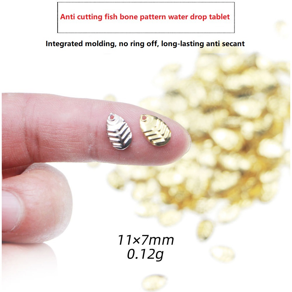 Fishing Lure Spinnerbait - 50 pçs/lote diy girador de pesca