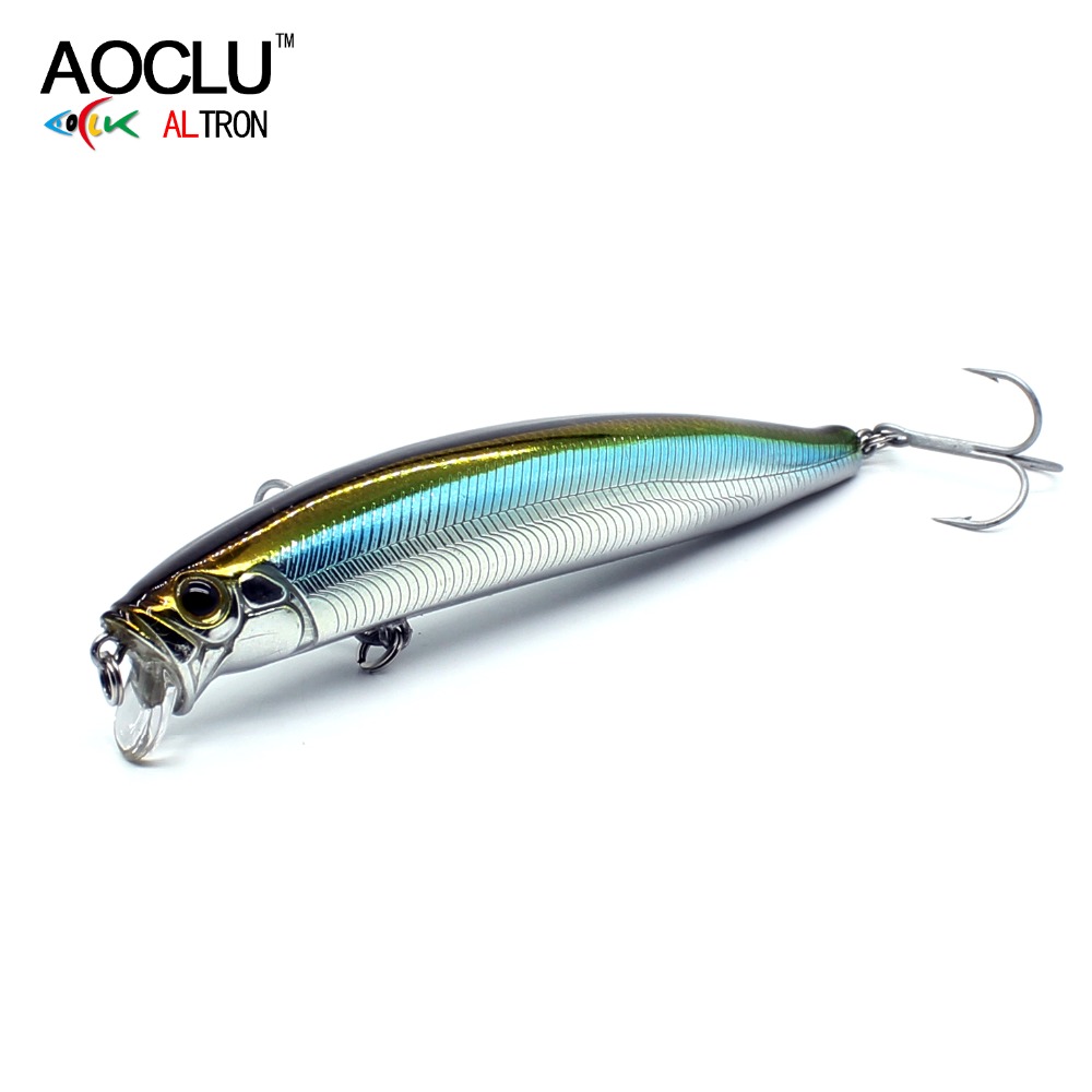 Fishing Lure Jerkbait - Aoclu seabass assassino flutuante wobbler 105mm