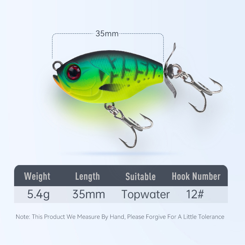 Kingdom-popper isca com hélice - Fishing Lure Soft Plastic avaliação e preço