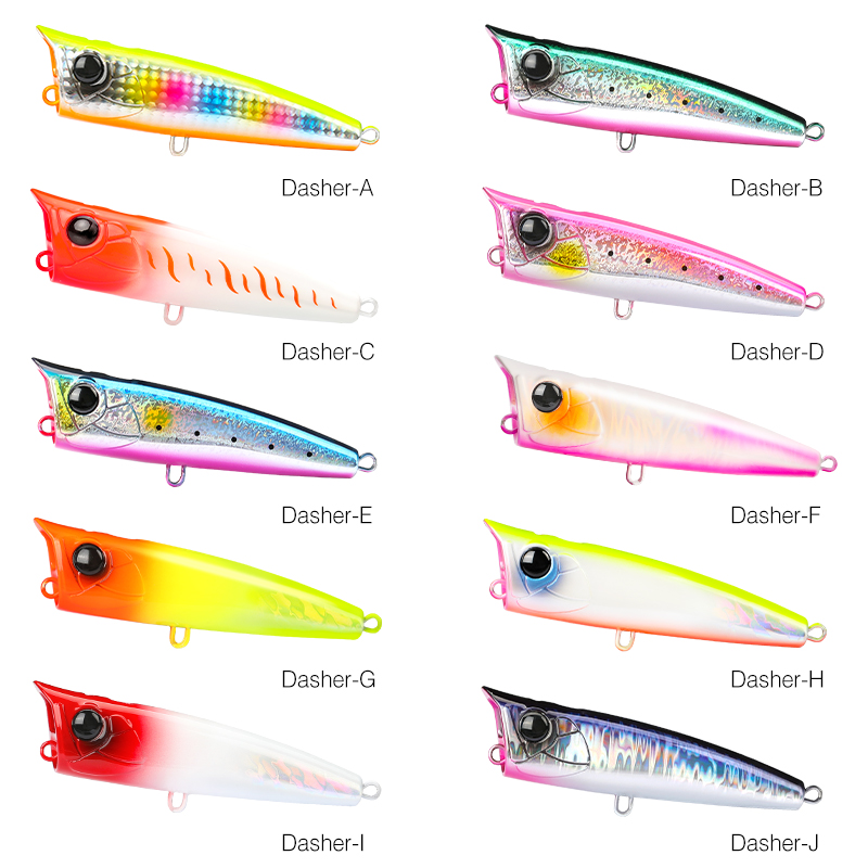 TSURINOYA-DASHER 90F Popper Fi - Fishing Lure Popper avaliação e preço