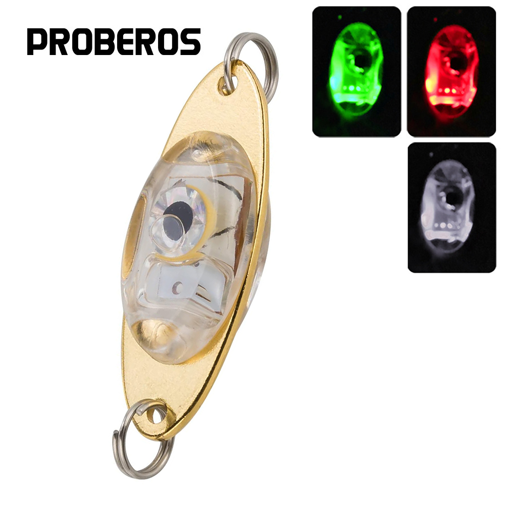 PRO BEROS-LED Deep Drop Luzes  - Fishing Lure Buzzbait avaliação e preço