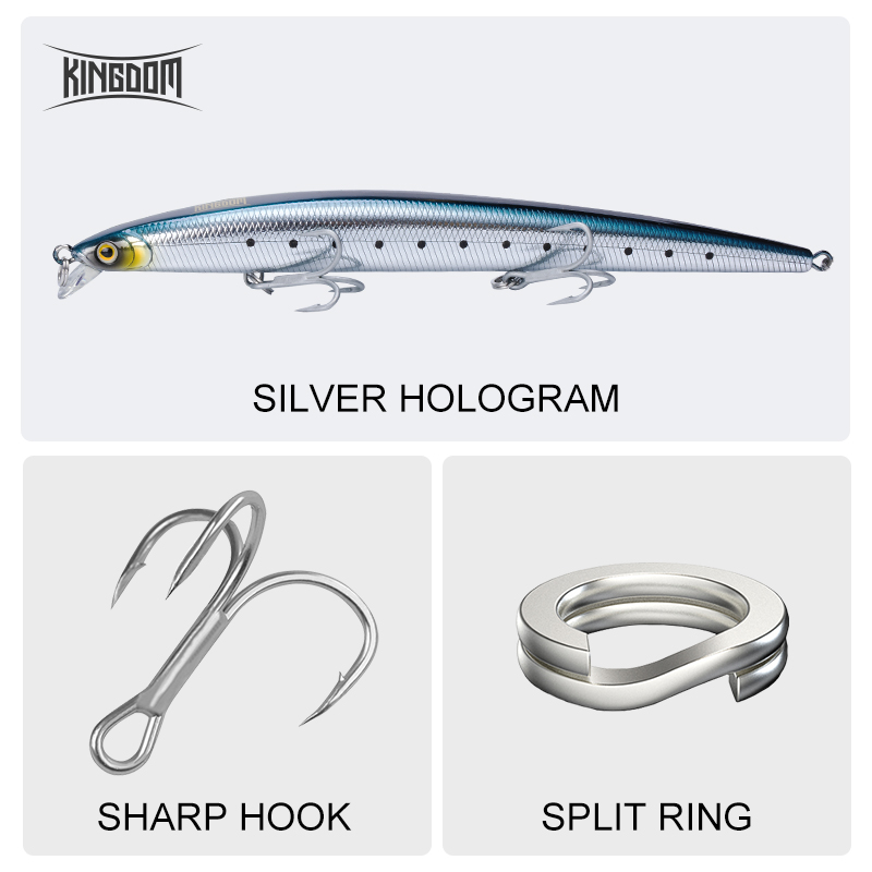 Isca Artificial Kingdom 180mm  - Fishing Lure Swimbait avaliação e preço