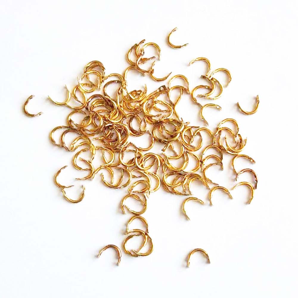 50-100 Peças/Lote Anel em U pa - Fishing Lure Spinnerbait avaliação e preço
