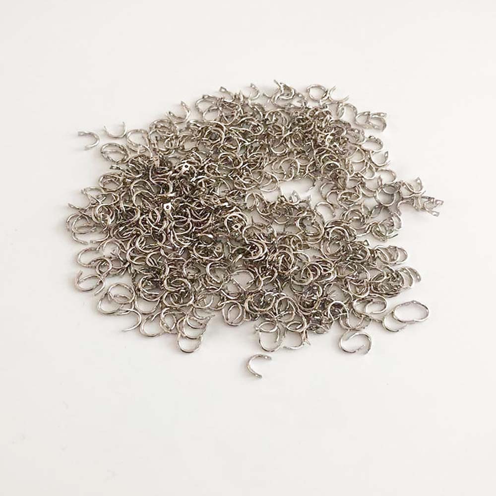 50-100 Peças/Lote Anel em U pa - Fishing Lure Spinnerbait avaliação e preço