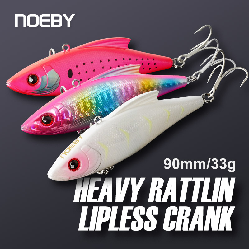 Noeby 3 Peças 90mm 33g Iscas A - Fishing Lure Crankbait avaliação e preço