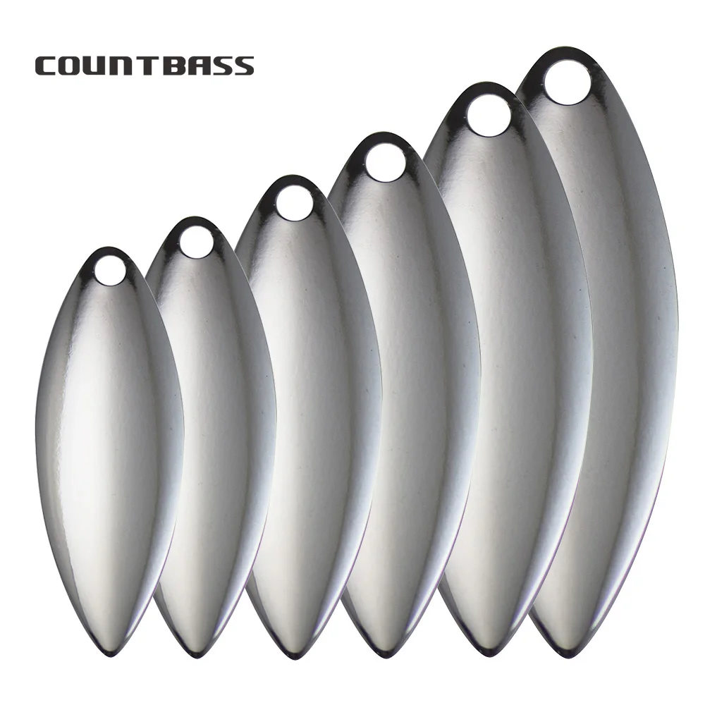 Countbass 50 peças tamanho 1-6 - Fishing Lure Blade Bait avaliação e preço