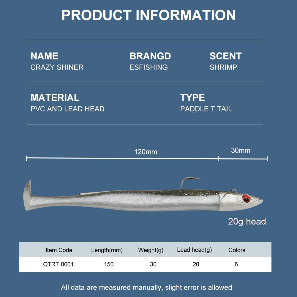 ESFISHING Isca Artificial Maci - Fishing Lure Soft Plastic avaliação e preço