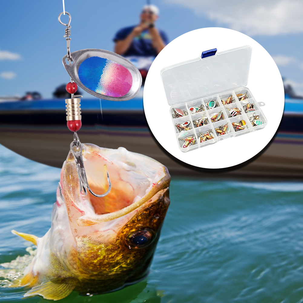 30 Iscas de Pesca Giratórias d - Fishing Lure Crankbait avaliação e preço