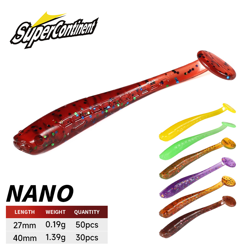 Supercontinente isca macia nov - Fishing Lure Soft Plastic avaliação e preço